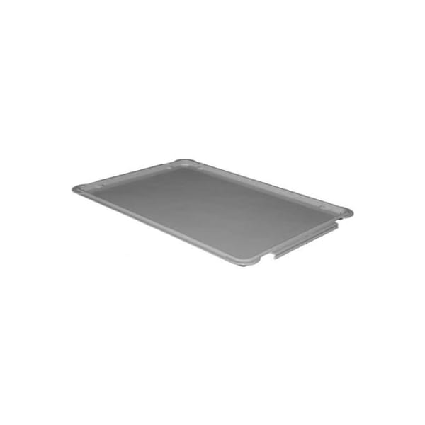 Mfg Tray Molded Fiberglass Stacking Tote 887008 Lid for 875008 Tote - 25-3/4"L x 17-3/4"W, Gray 8870085136 - main